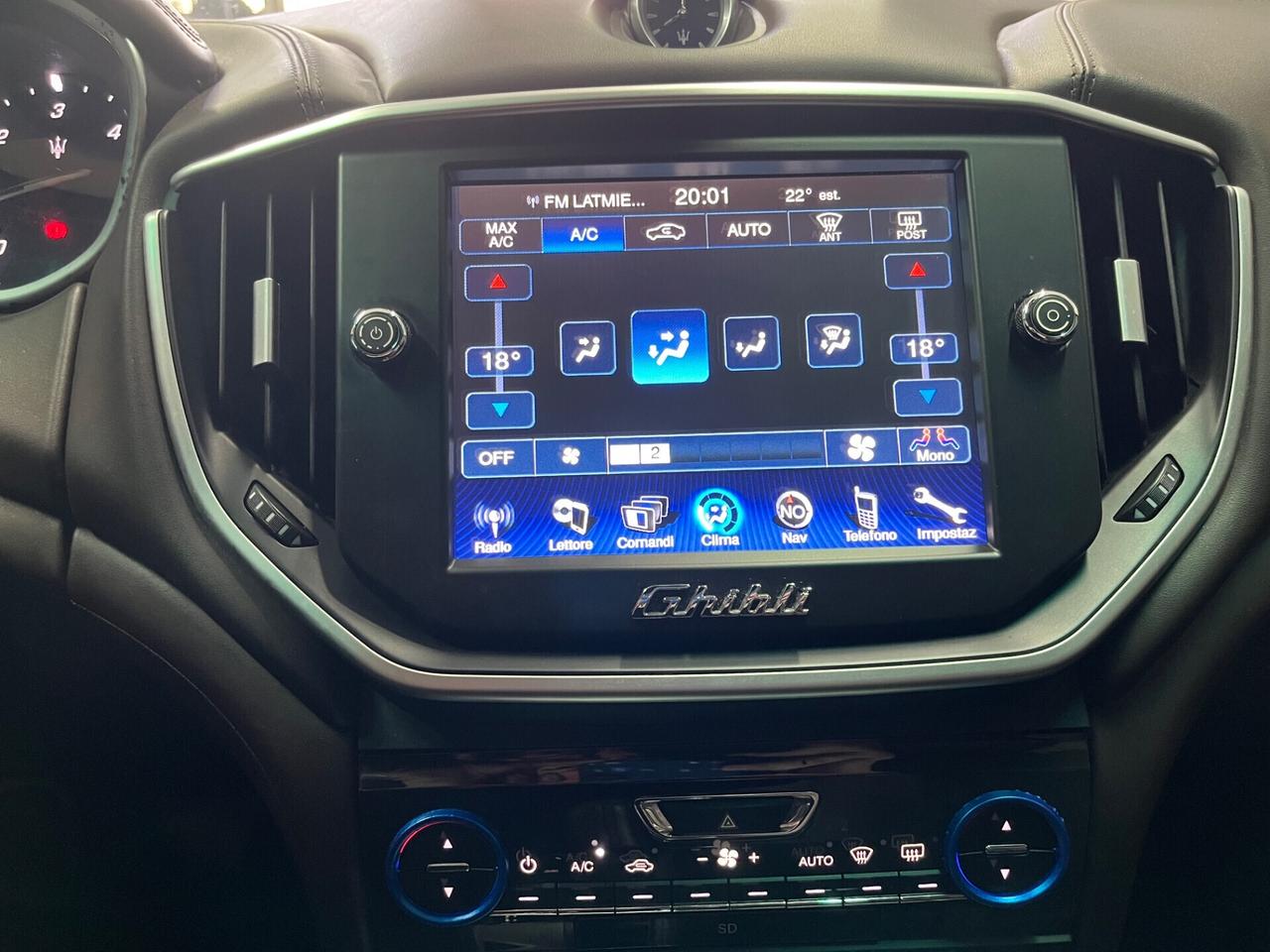 Maserati Ghibli 3.0d V6 250cv FULL SERVICE MASERATI