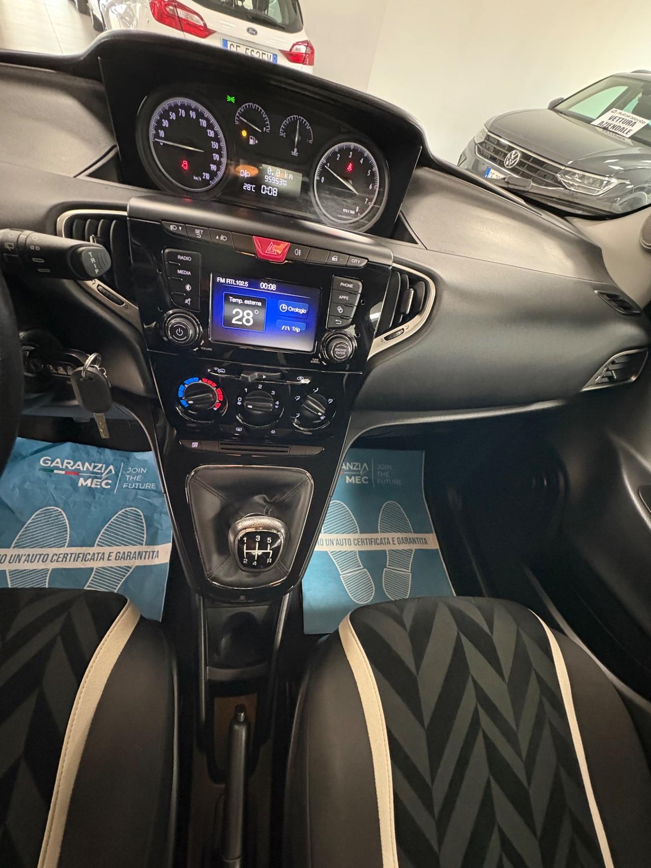 Lancia Ypsilon 1.2 benzina 69 CV 2016 km 95000