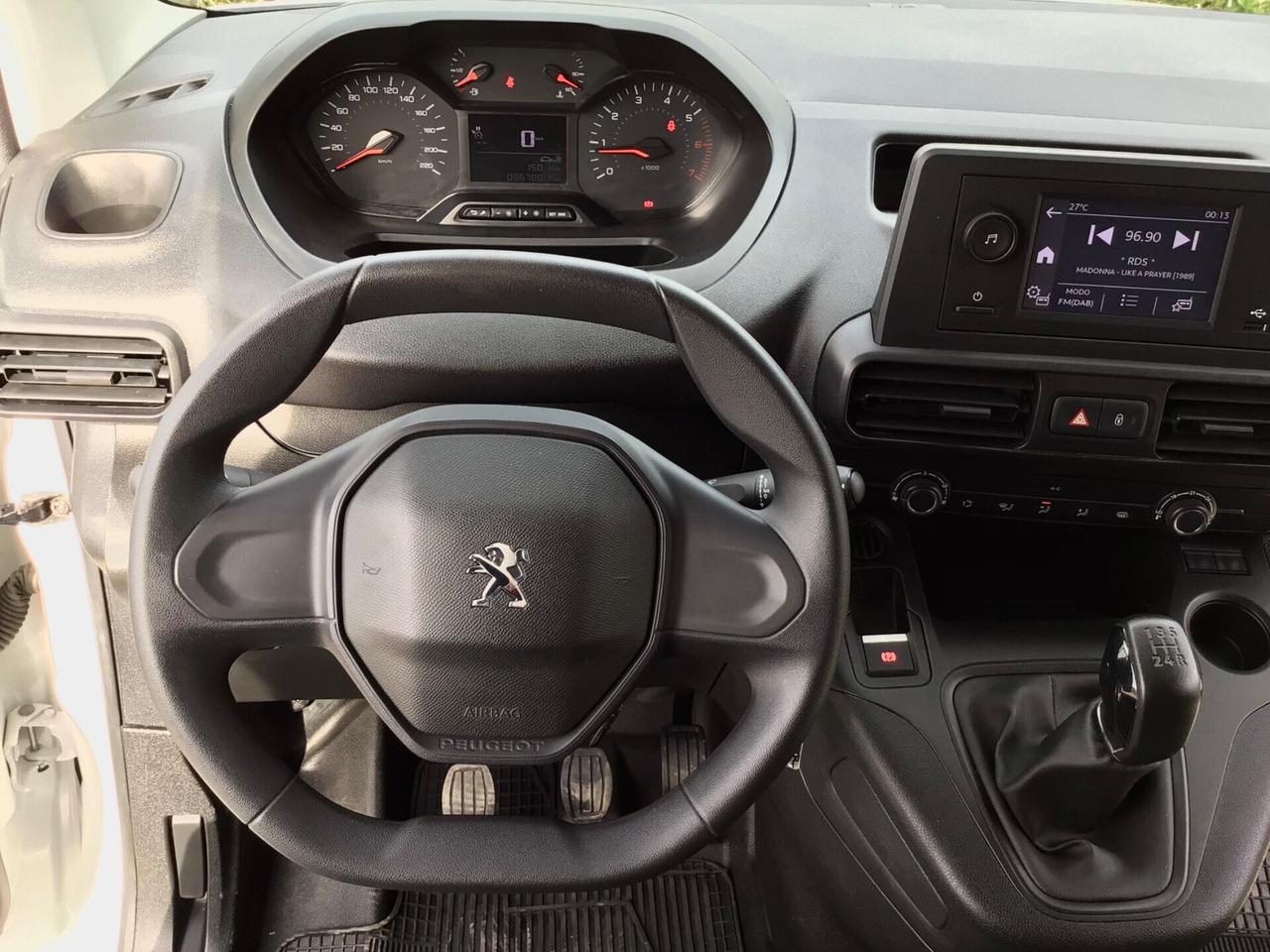 Peugeot Partner BlueHDi 102 Cv Furgone Van Autocarro