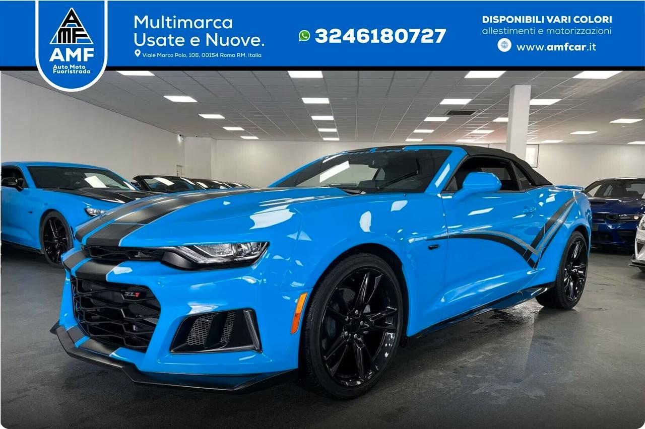 Chevrolet Camaro 2.0l Turbo Convertible *AUT / PELLE / ZL1 Anteriore*