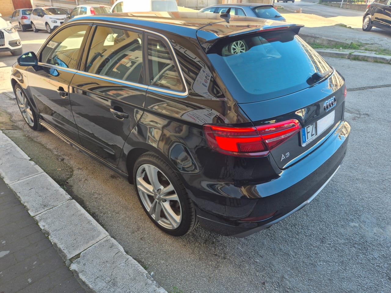 AUDI A3 ANNO 2020 2.0 TDI 150 CV S LINE KM 140000 CERTIF