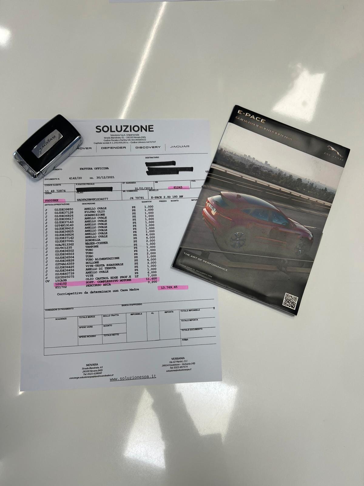 Jaguar E-Pace 2.0D 180 CV AWD R-Dynamic