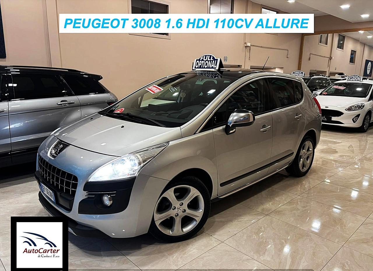 Peugeot 3008 1.6 DIESEL **TETTO**COME NUOVA