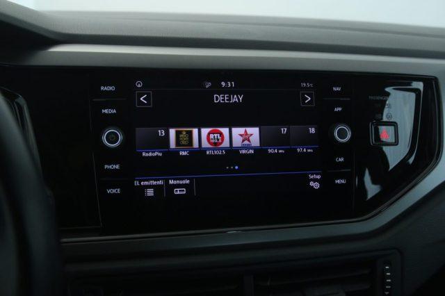 VOLKSWAGEN Polo 1.0 TSI 5p. Comfortline BMT Cerchi 15'' Park Pilot