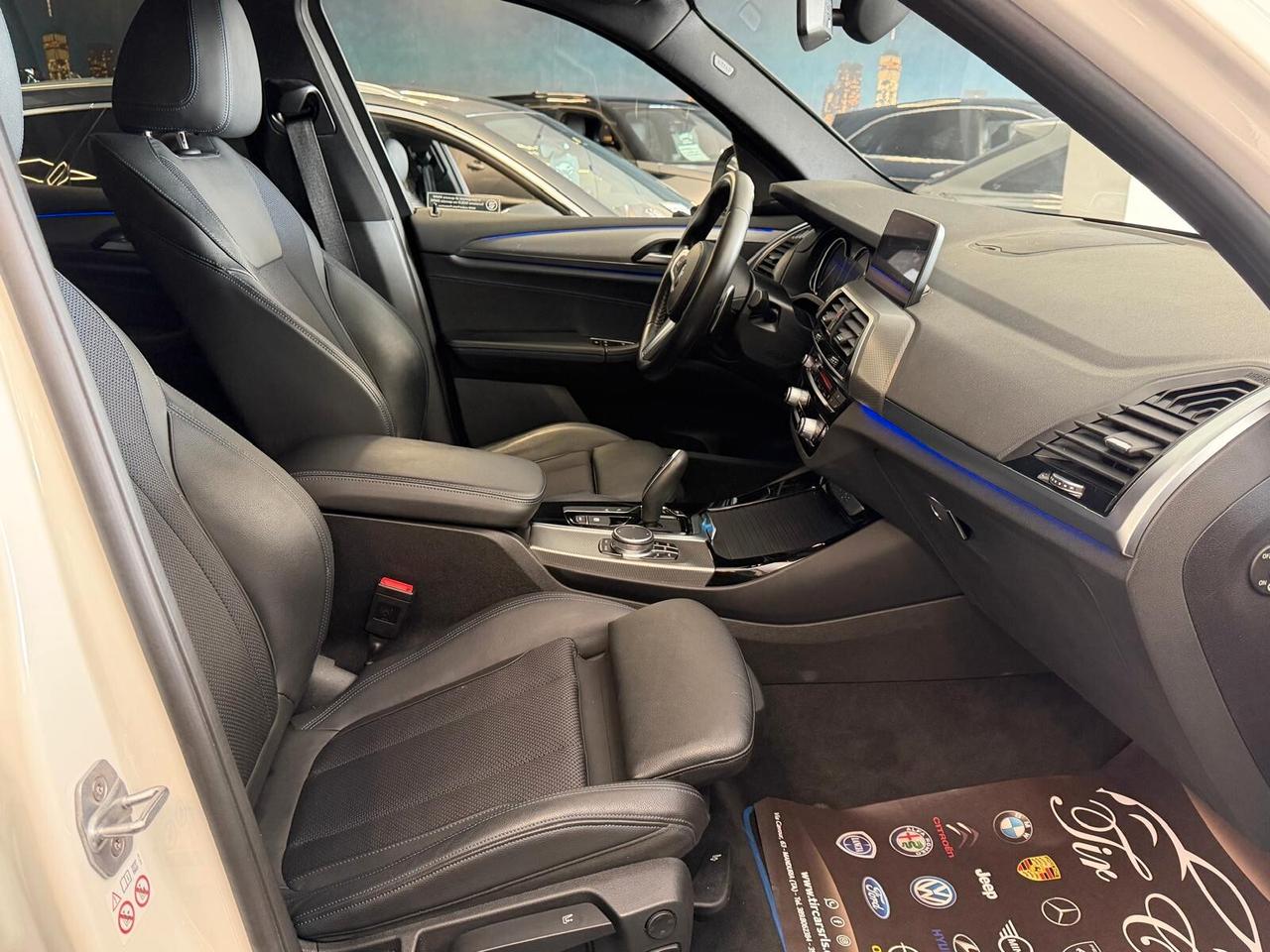 BMW X3 20D M-SPORT X-DRIVE 190CV PELLE NAVI CRUISE ANNO 2020