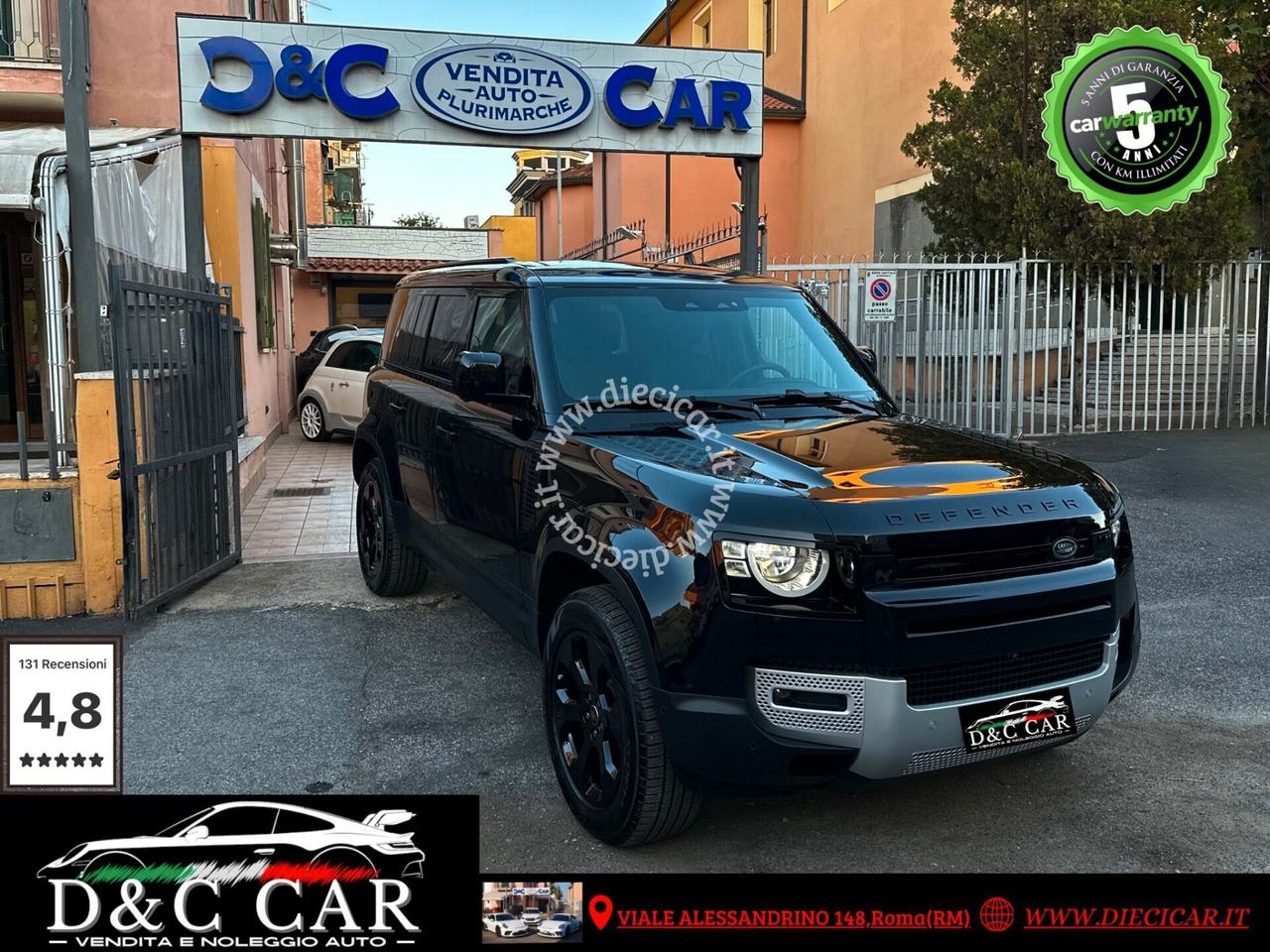Land Rover Defender 110 3.0D I6 200 CV AWD Auto S UNIPRO 9000KM