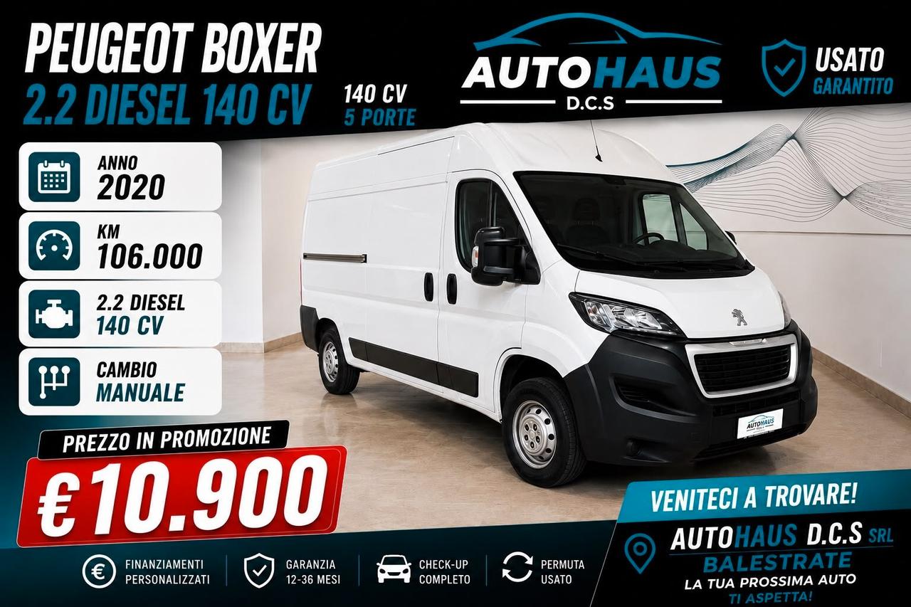 Fiat Ducato Peugeot Boxer 330 2.2 BlueHDi 140 cv L2H2