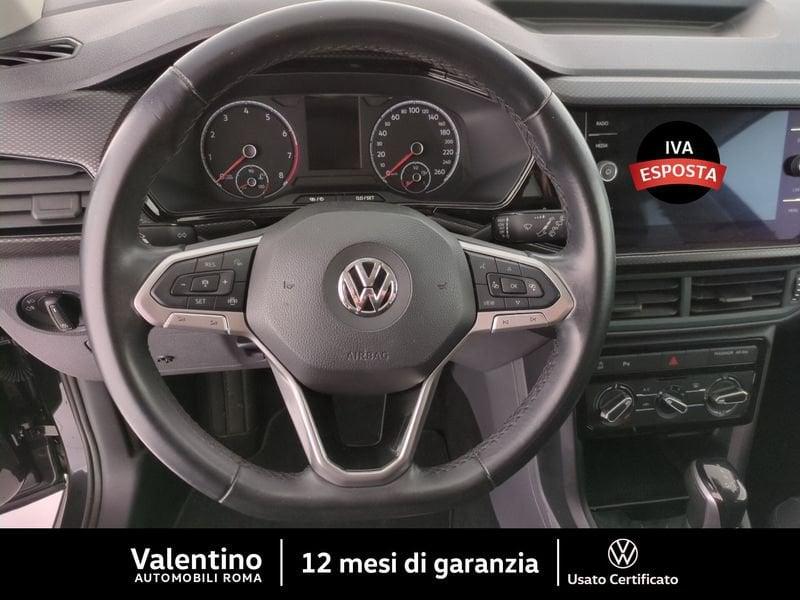 Volkswagen T-Cross 1.0 TSI DSG 115 CV Style BMT