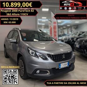 Peugeot 2008 PureTech 82 S&S Allure 110CV Ok Neopatentati
