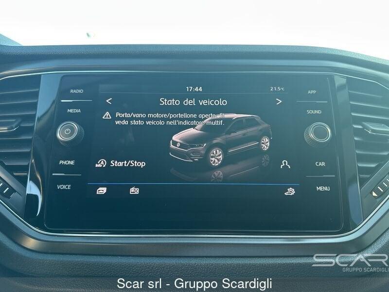 Volkswagen T-Roc 1.6 TDI SCR Style BlueMotion Technology NEOPATENTATI *PREZZO REALE NON VINCOLATO A FINANZIAMENTO*