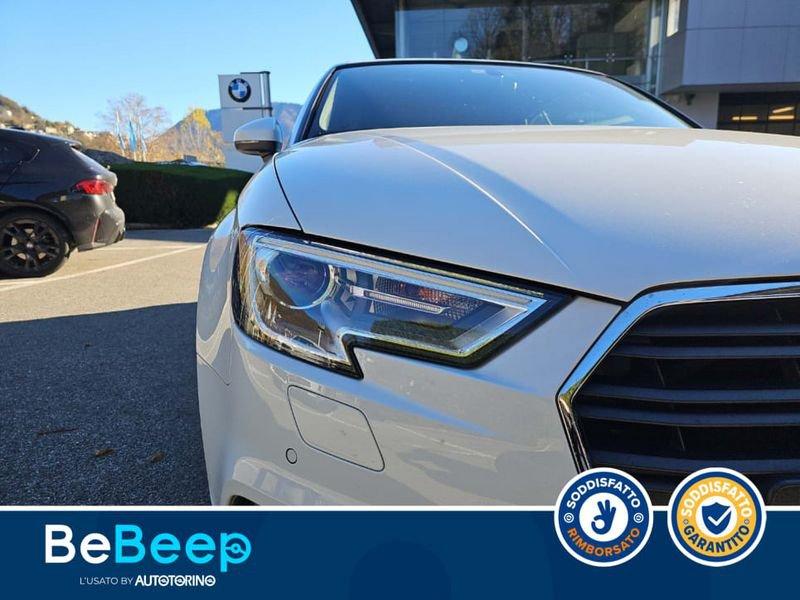 Audi A3 CABRIO 2.0 TDI SPORT 150CV S-TRONIC 7M