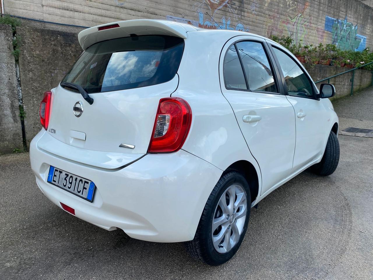 Nissan Micra 1.2 benz 5 porte Tekna full nuova 2014