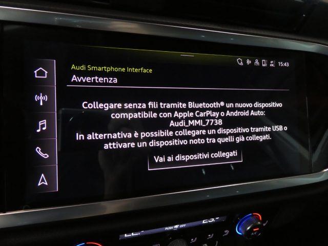 AUDI Q3 35 TFSI 1.5 150 Cv S- LINE - Navi, LED, Traino ecc