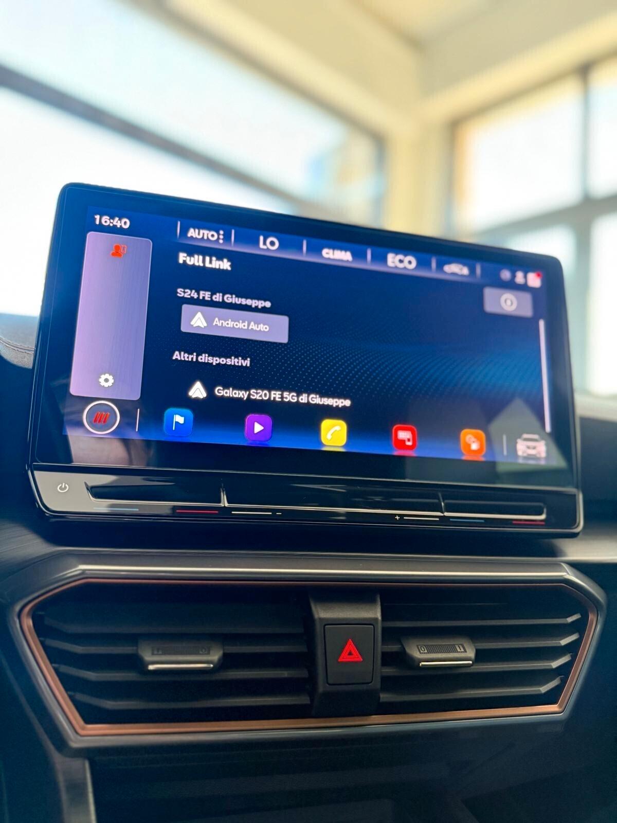 Cupra Formentor 1.5 TSI 150 C.V BENZINA CAMBIO DSG, ANNO 2023, CON VIRTUAL COCKPIT,LUCI SOFFUSE,TELECAMERA