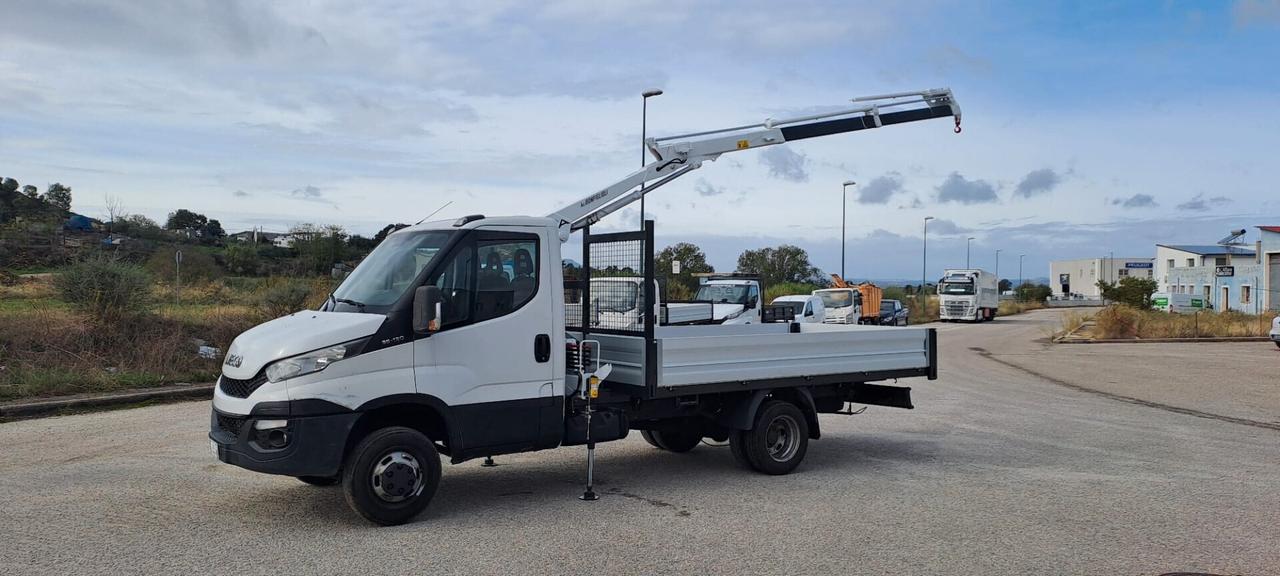 Iveco Daily 35C13 2.3 CASSONE CON GRU BONFIGLIOLI