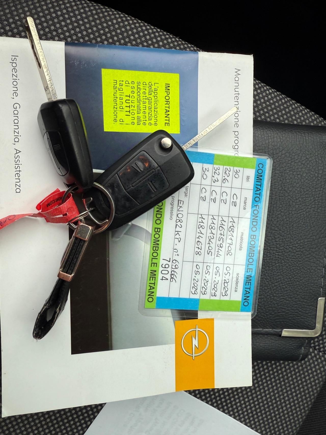 Opel Zafira1.6 Turbo EcoMetano 2029 7 posti nuova