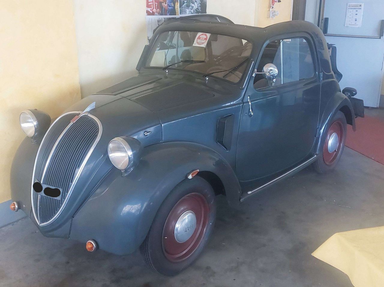 Fiat 500 B TOPO.. bellissima ! - conservato unica 7728 KM