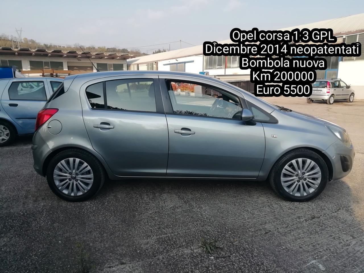 Opel Corsa 1.2 85CV 5 porte GPL-TECH Ecotec