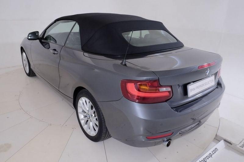 BMW Serie 2 Cabrio Serie 2 F23 Cabrio Diesel 218d Cabrio Advantage auto