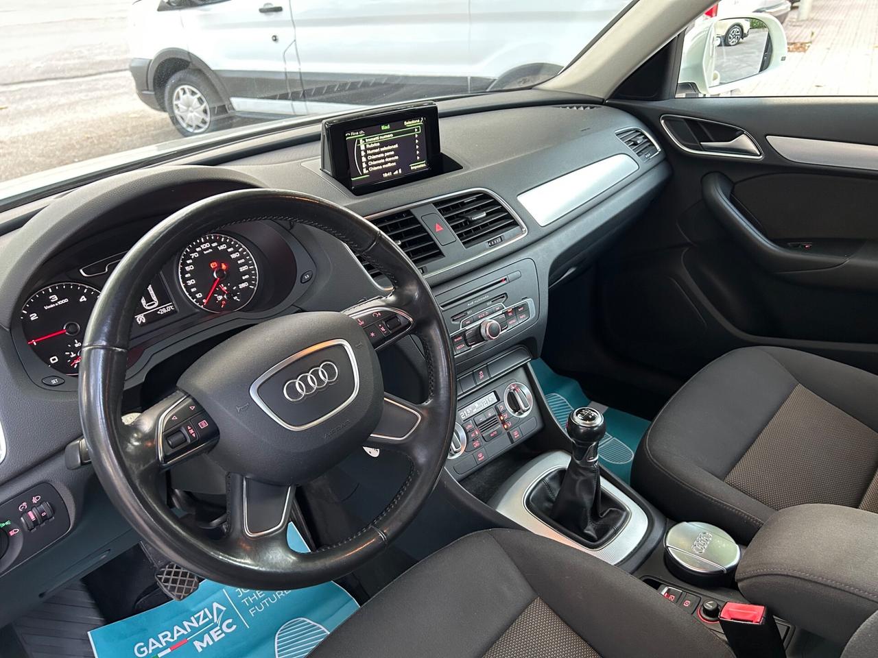 Audi Q3 TDI KM.80.000! Gancio traino