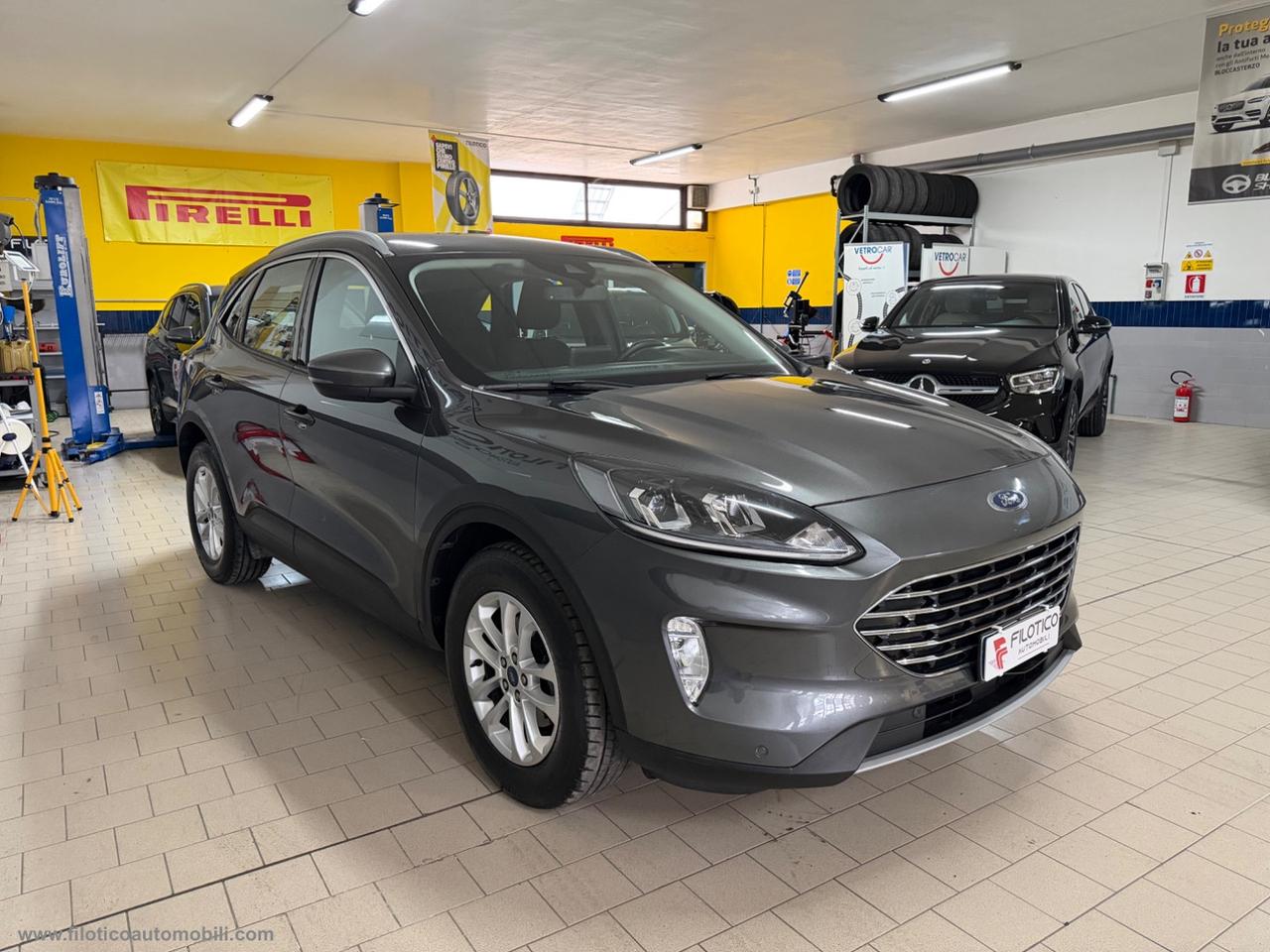 FORD Kuga 1.5 EcoBlue 120 CV aut. 2WD TITANIUM KM CERTIFICATI 38.209 - PARCHEGGIO AUTO FULL