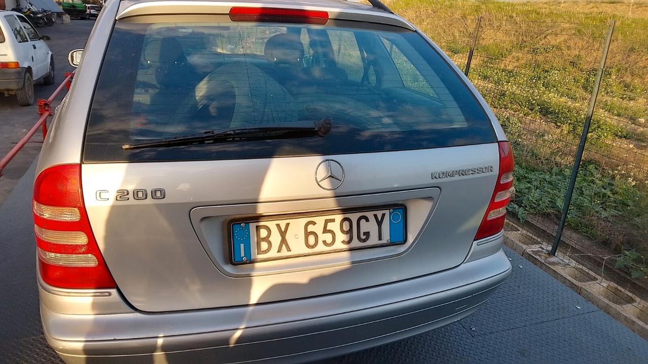 Mercedes-benz C 200 Kompressor cat S.W. Elegance Evo