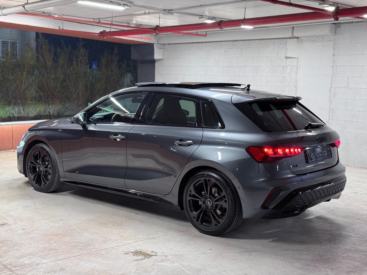 Audi A3 SPB 35 TDI S LINE - BLACK EDITION - TETTO