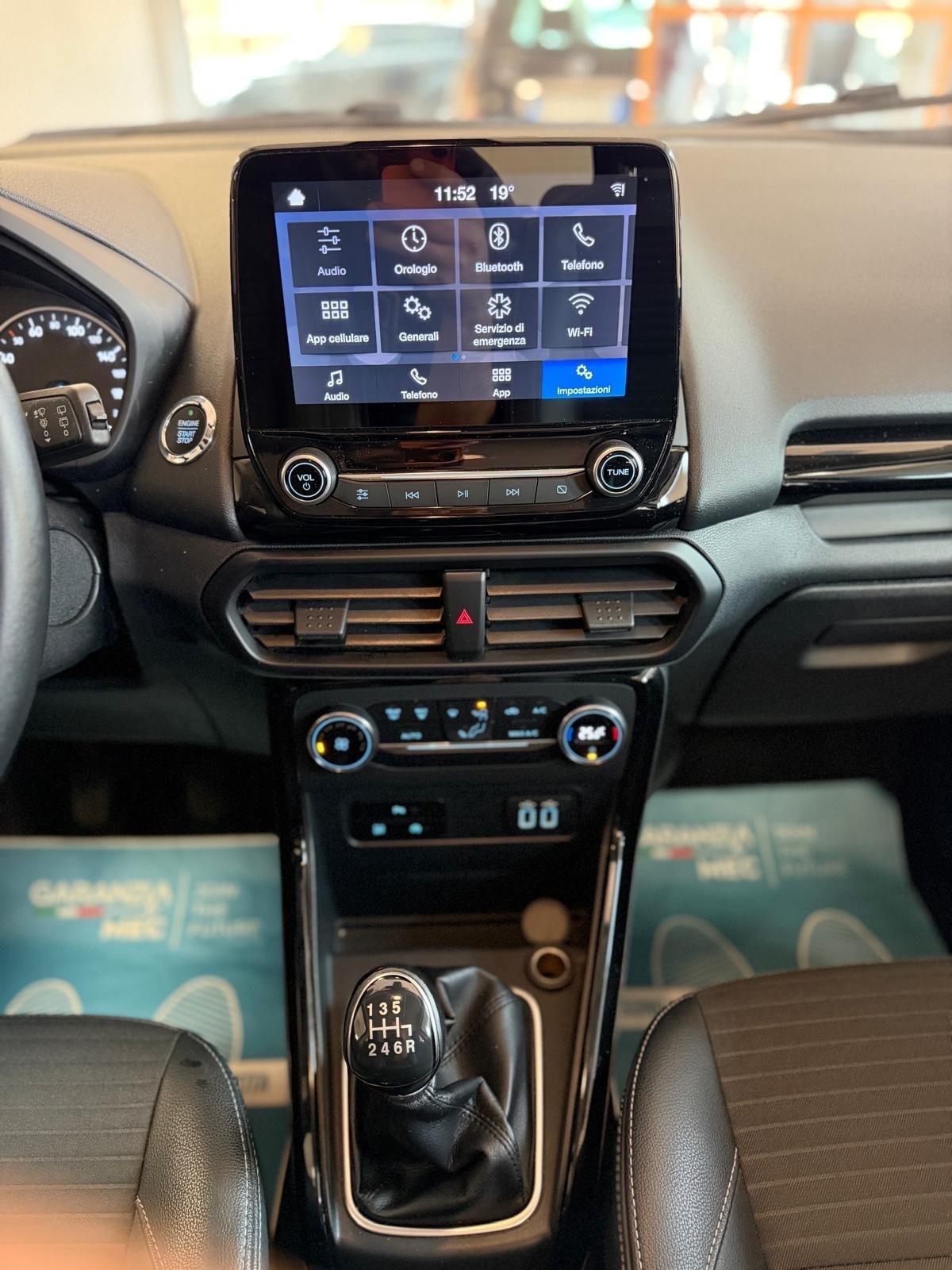 Ford EcoSport 1.5 Ecoblue 100 CV ST-Line Black Edition