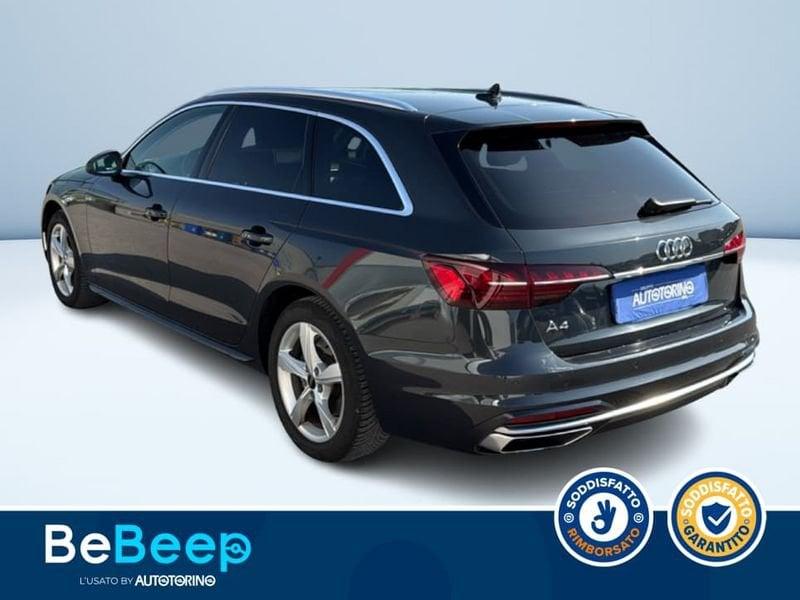 Audi A4 AVANT 35 2.0 TDI MHEV BUSINESS ADVANCED 163CV S