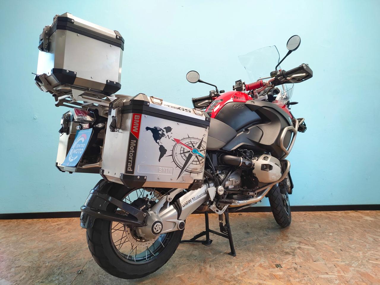 Bmw R 1200 GS Adventure con Tris valigie Alluminio