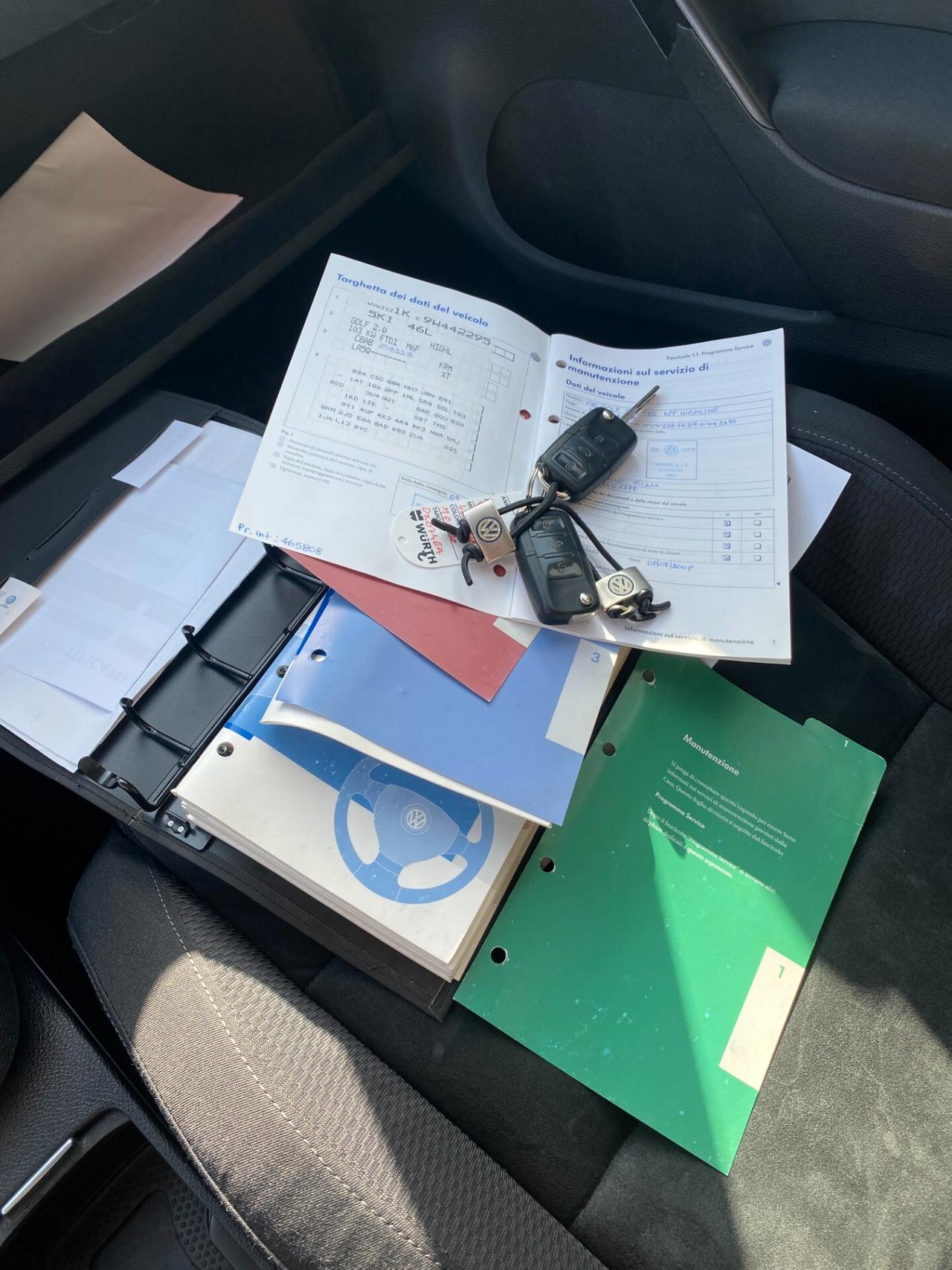 Volkswagen Golf 2.0 TDI 140CV DPF 5p. Highline