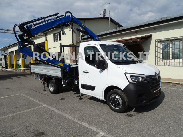 RENAULT Master 145CV CASSONE FISSO E GRU+ RADIOCOMANDO ORDINABILE