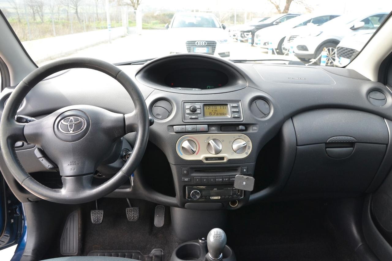Toyota Yaris 1.0i 16V cat 5 porte Sol