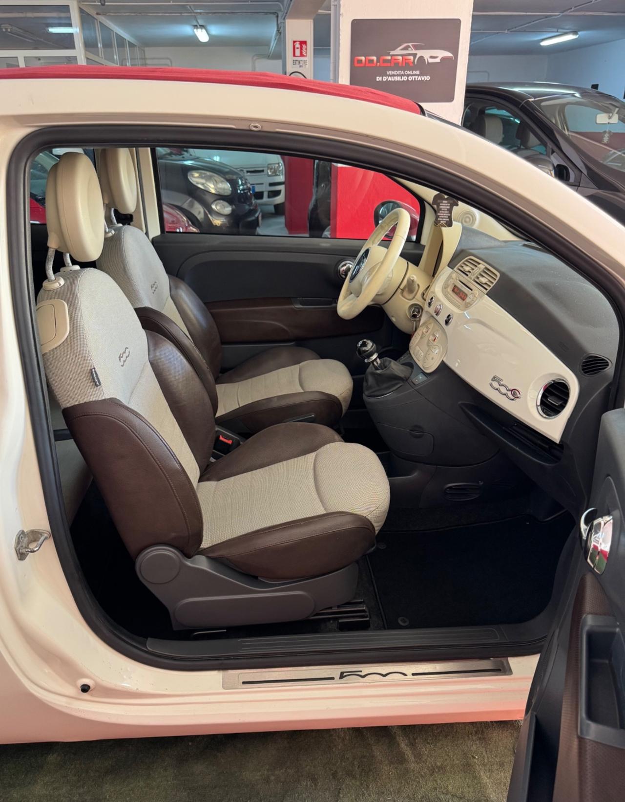 Fiat 500 C 1.2 Lounge 70 CV CABRIO