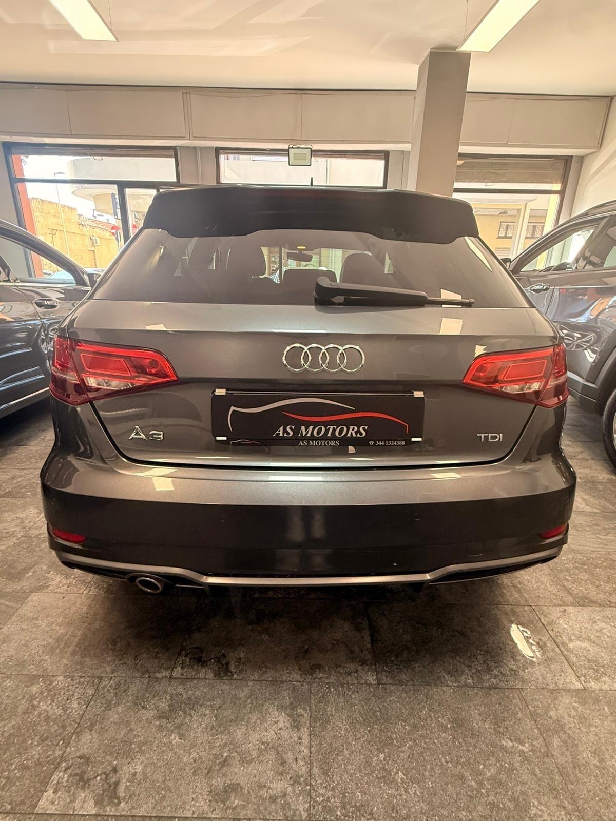 Audi A3 SPB 1.6 TDI S tronic S-Line finanziabile