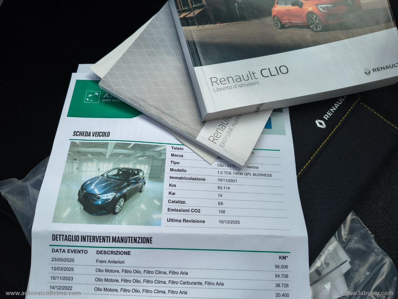 RENAULT Clio TCe 100 CV GPL Business