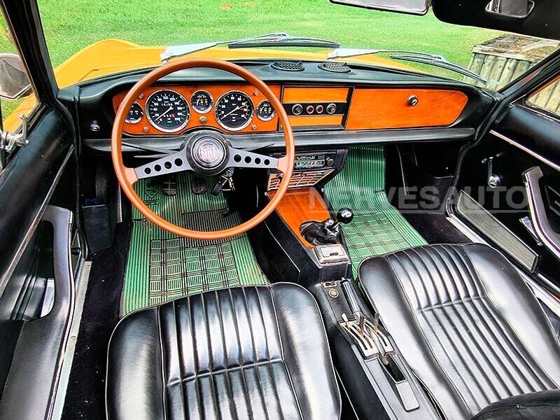 Fiat 124 Spider 1400 1968 CRS ASI – GIALLO POSITANO TARGHE NERE