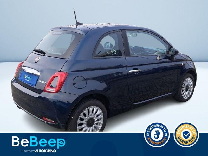 FIAT 500 1.0 HYBRID LOUNGE 70CV