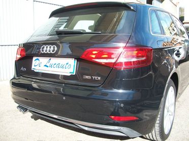 Audi A3 SpB 35 2.0 TDI 150Cv S-tronic Pelle DESIGN