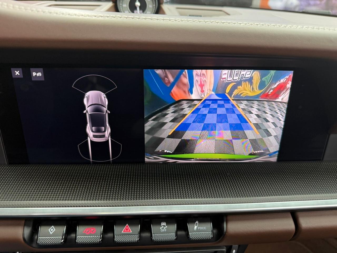 Porsche 911 Turbo S Cabriolet (925) Auto Pellicolata verde