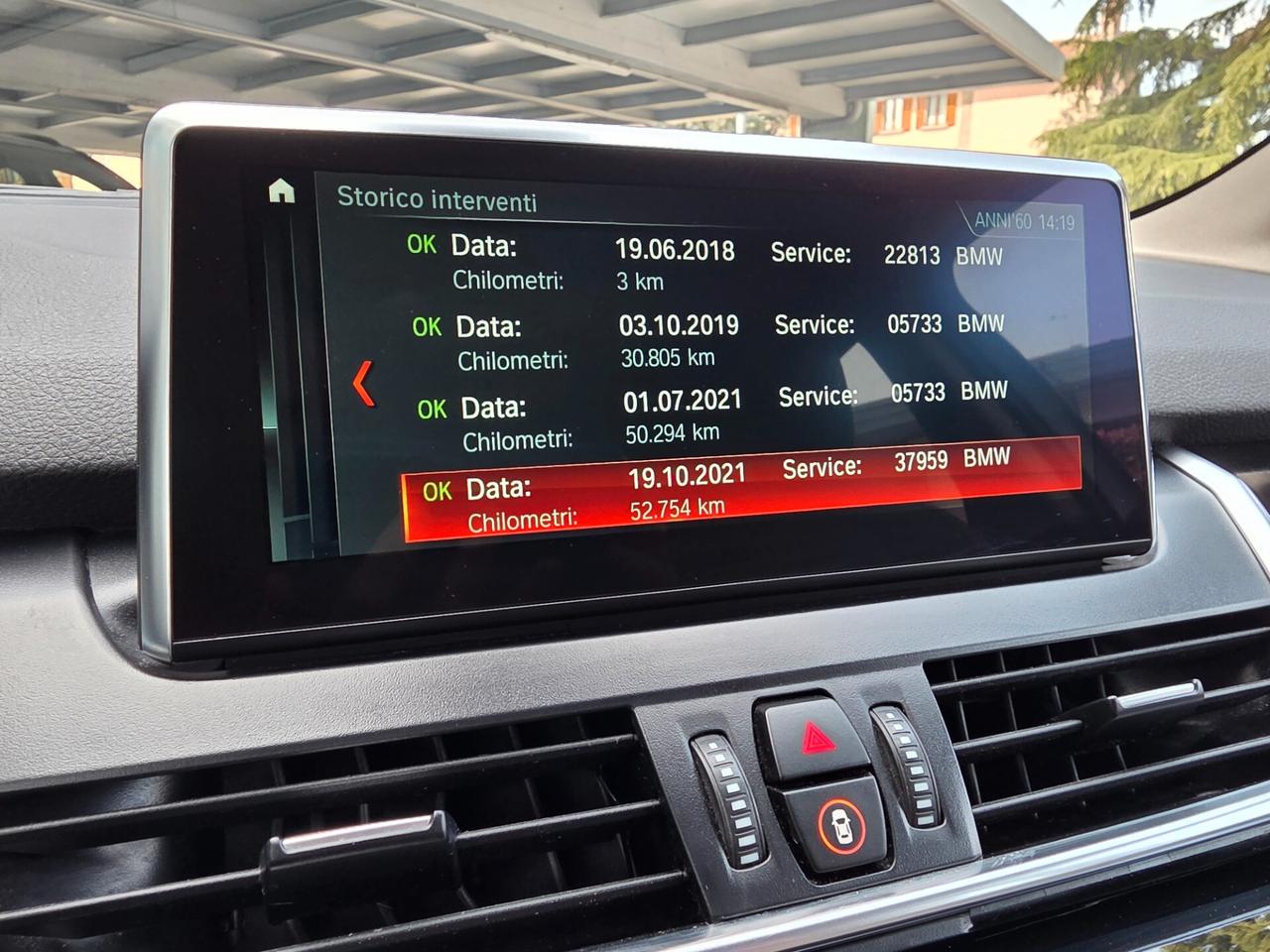 Bmw Active Tourer 220d 190cv Sport AUT. / 8 CERCHI+LED+PELLE