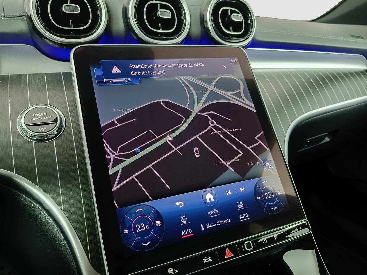 Mercedes-Benz Classe C-W206 Berlina 2021 - C 220 d mhev AMG Line Premium P