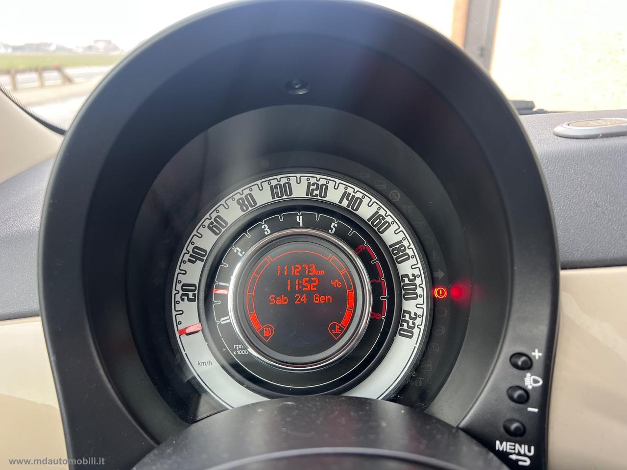 FIAT 500 1.2 EasyPower Lounge GPL TETTO PANORAMICO