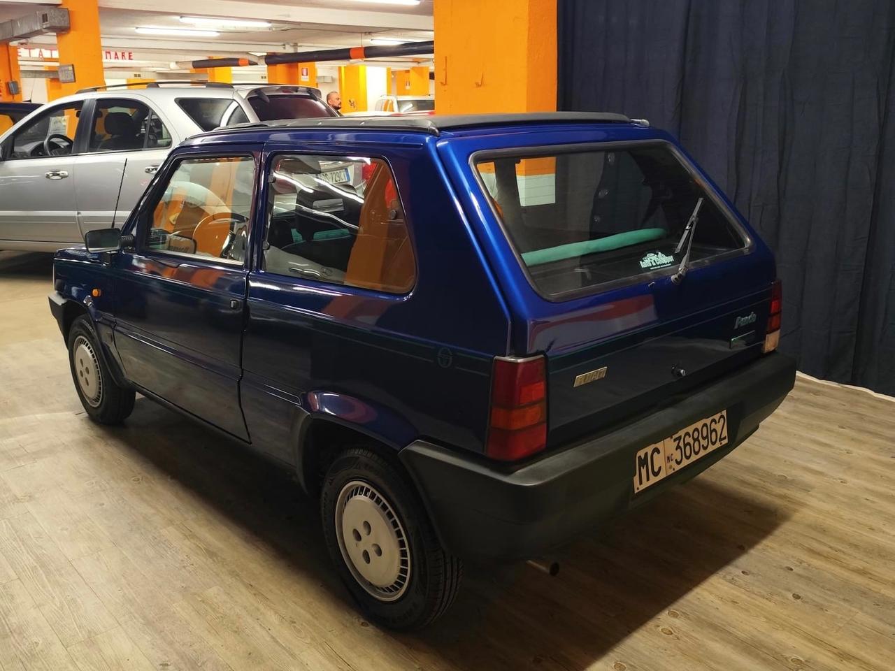 STRAORDINARIA FIAT PANDA SERGIO TACCHINI 750 FIRE, UNICO PROPRIETARIO CON SOLI 46.308 KM CON TETTO APRIBILE