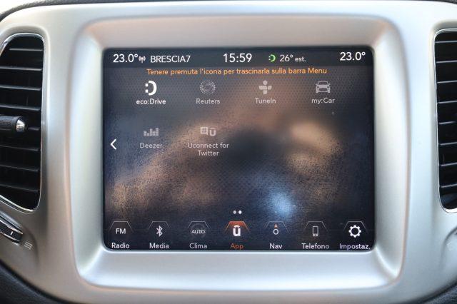 JEEP Compass 1.6 Mjt 2WD 120CV GANCIO TRAINO Navi ACC Radar Cam
