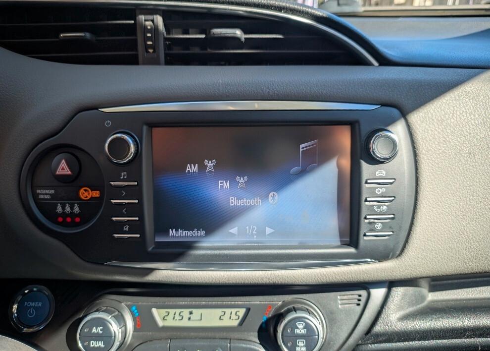 Toyota Yaris 1.5 HYBRID UNIPRO' TAGLIANDI EURO 6