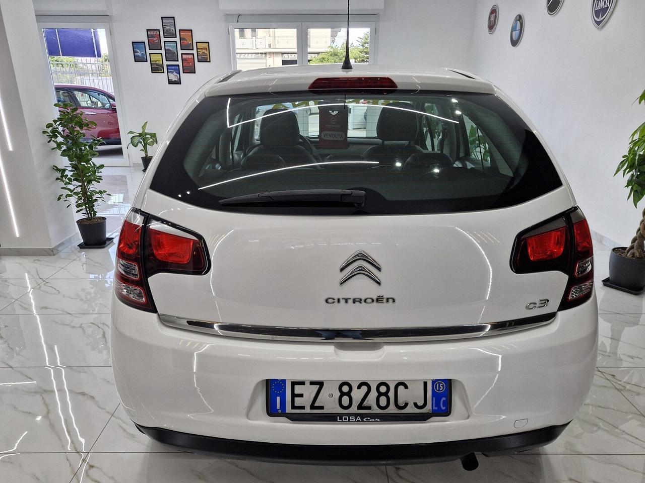 CITROEN C3 1.2 BENZINA EXCLUSIVE ANNO 2015