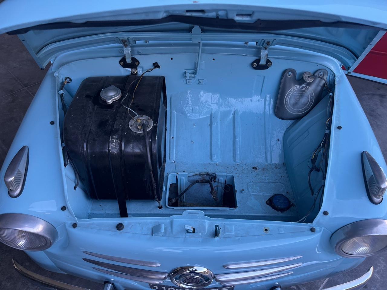 Fiat 600 TRASFORMABILE - 1958