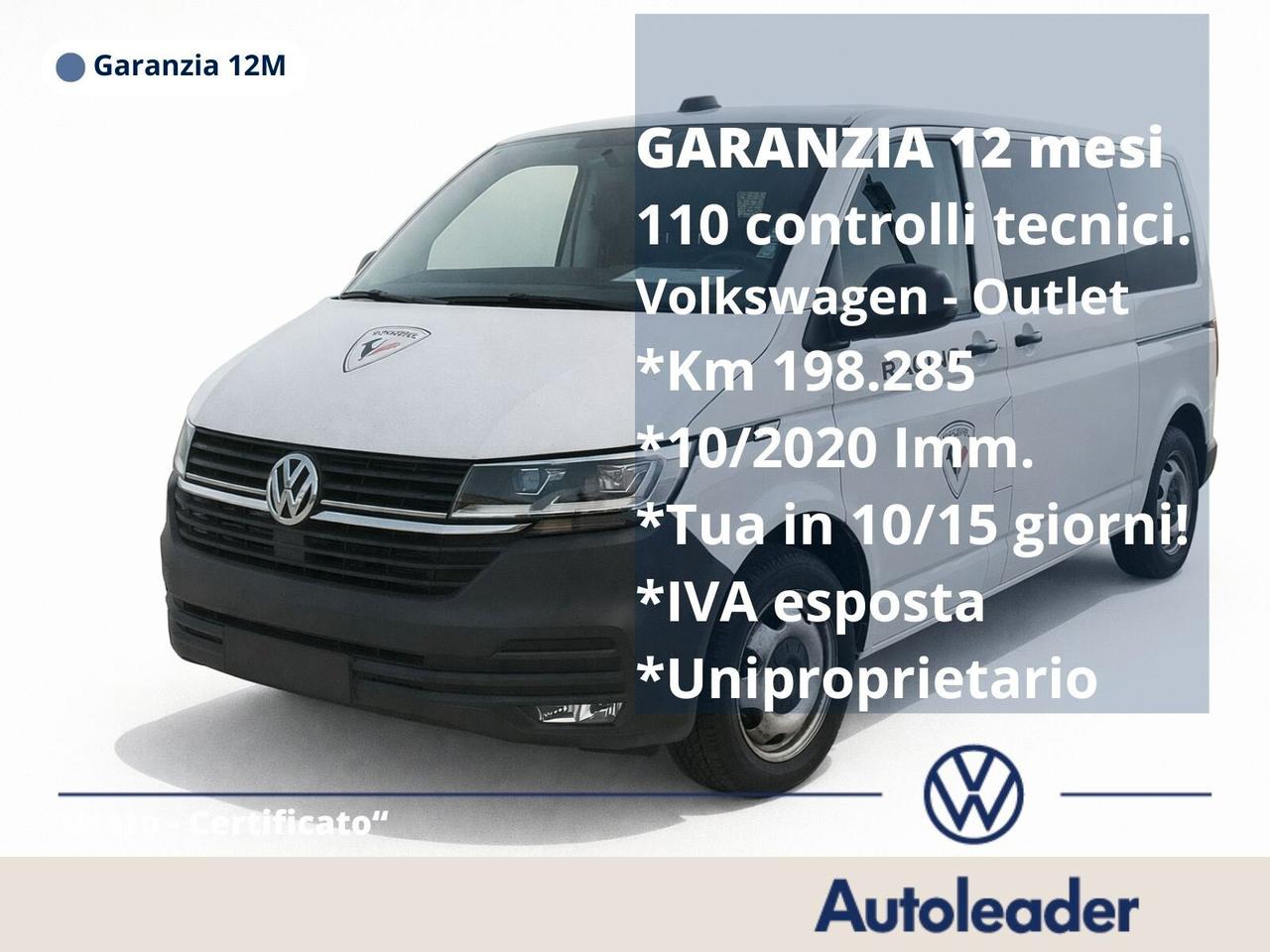 Volkswagen Transporter 2.0 TDI 150CV DSG 4Motion PC