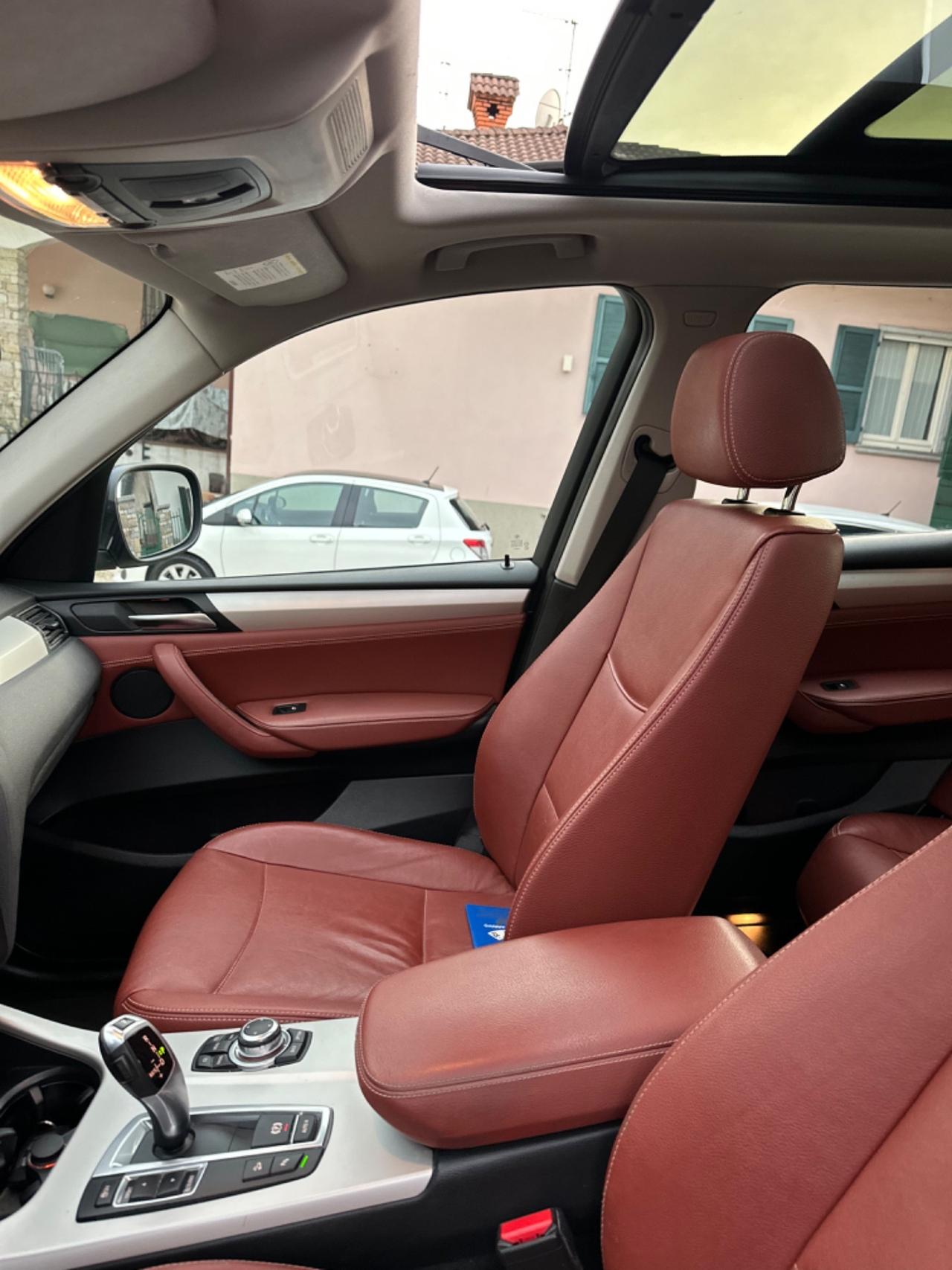 Bmw X3 xDRIVE20d FUTURA TETTO KMCERT GARANZ UNICOPR